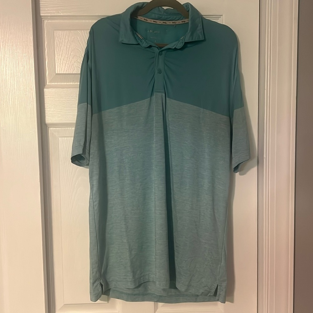 Walter Hagen, men’s blue polo!